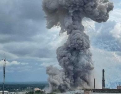 8月9日上午10点左右， 位于莫斯科郊区谢尔盖耶夫镇的一家光学机械工厂发生剧烈爆