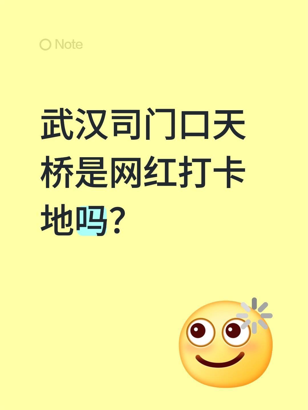 武汉司门口天桥是网红打卡地吗？