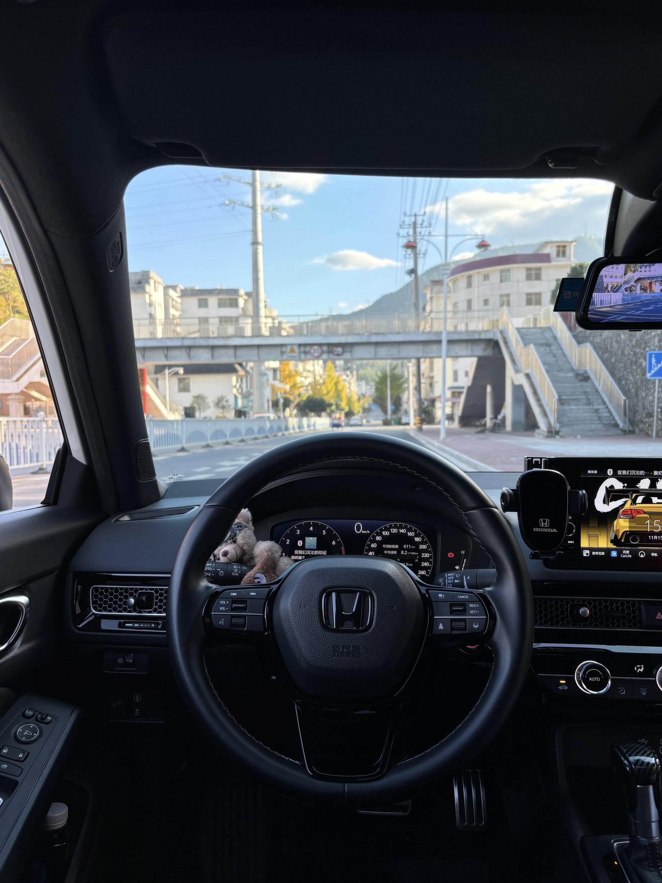 只回复开本田的，分享一张你相册里面的爱车