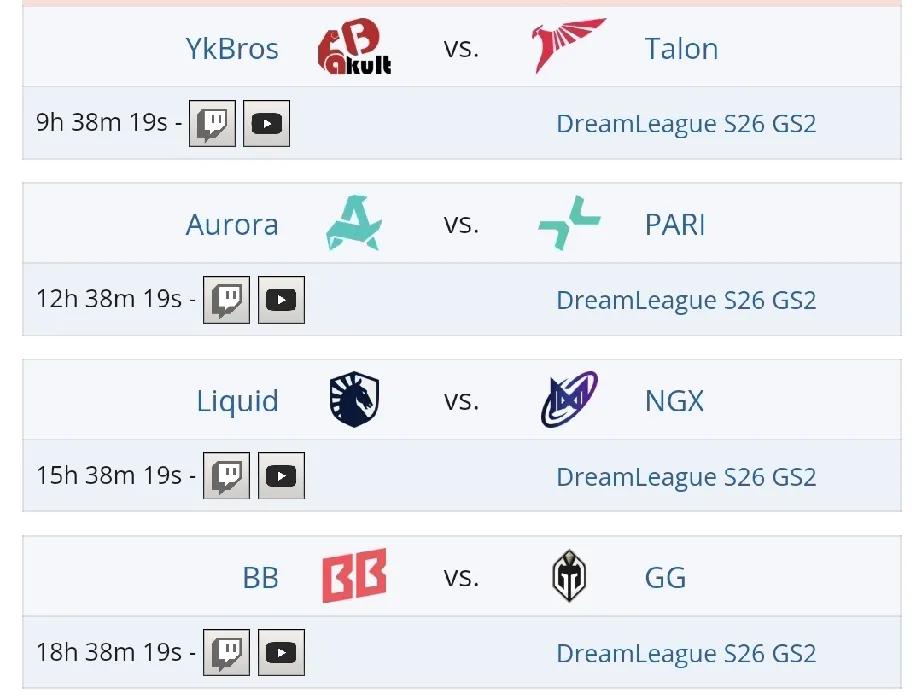 DOTA2: 梦幻联赛S26第二轮第五天天赛程

17:30
YB vs Tal