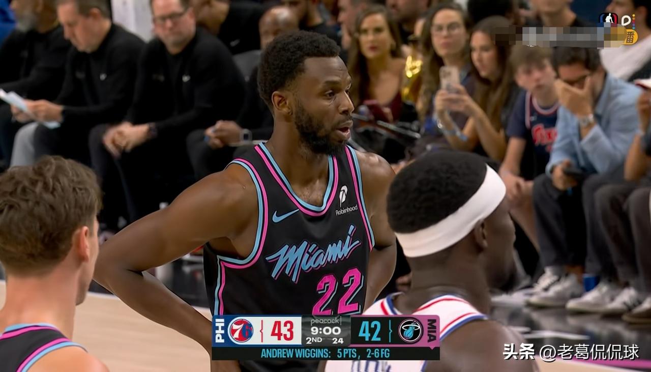 热火球星维金斯真是一名能攻善守的好球员！在今天热火主场以119：109力克76人