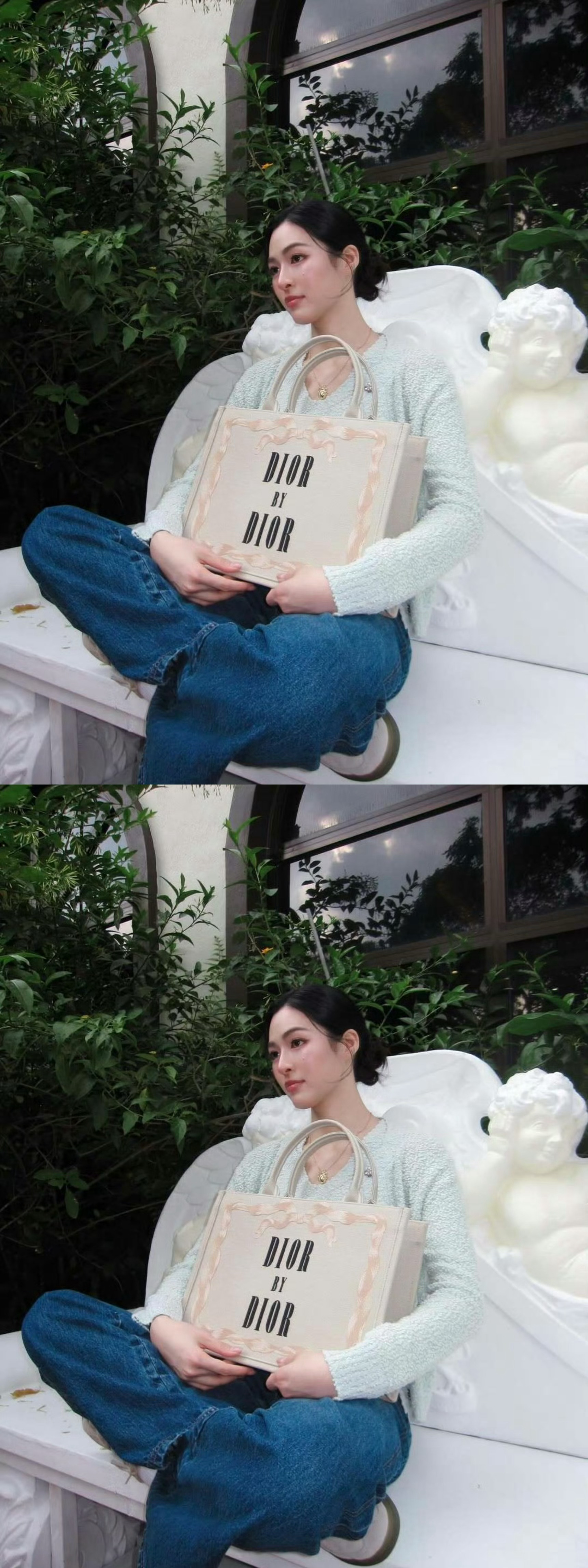 邝玲玲更新迪奥大片 好美好贵的女明星