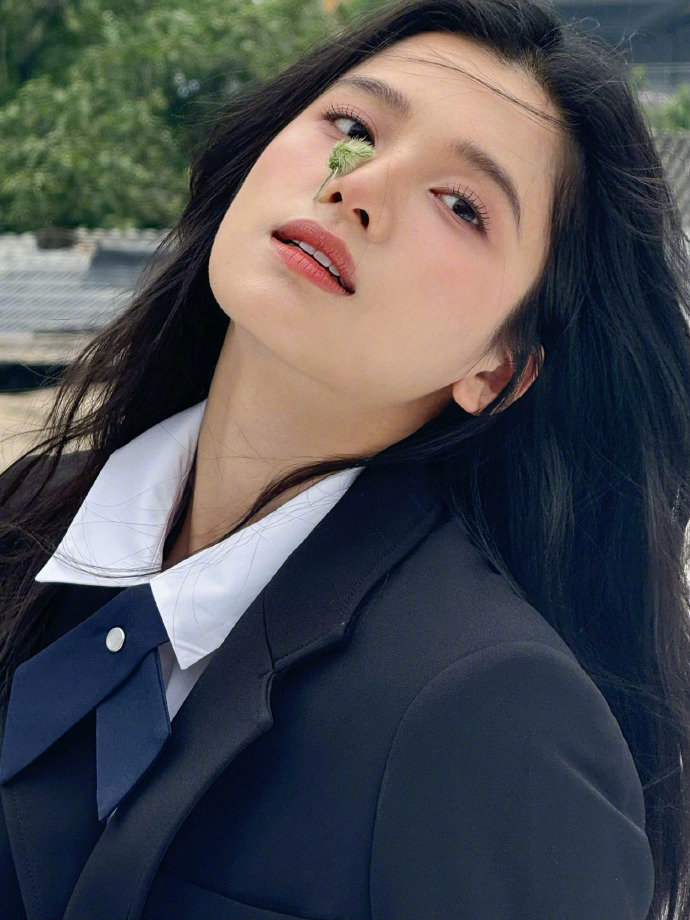 张婧仪📷这组是小清新风格 