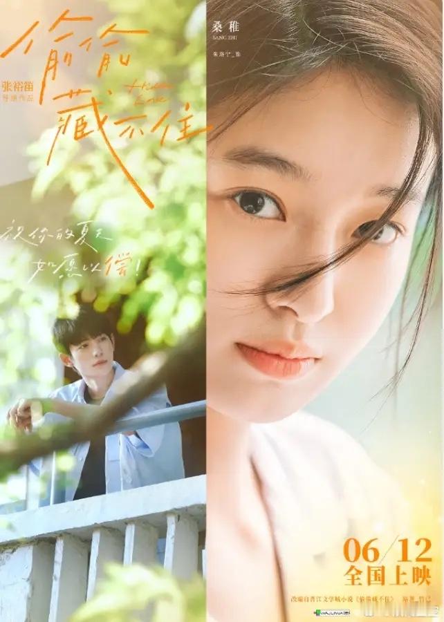 影版《偷偷藏不住》定档6月12日！定档在高考后，目标观众高考生，演员基本上是全新