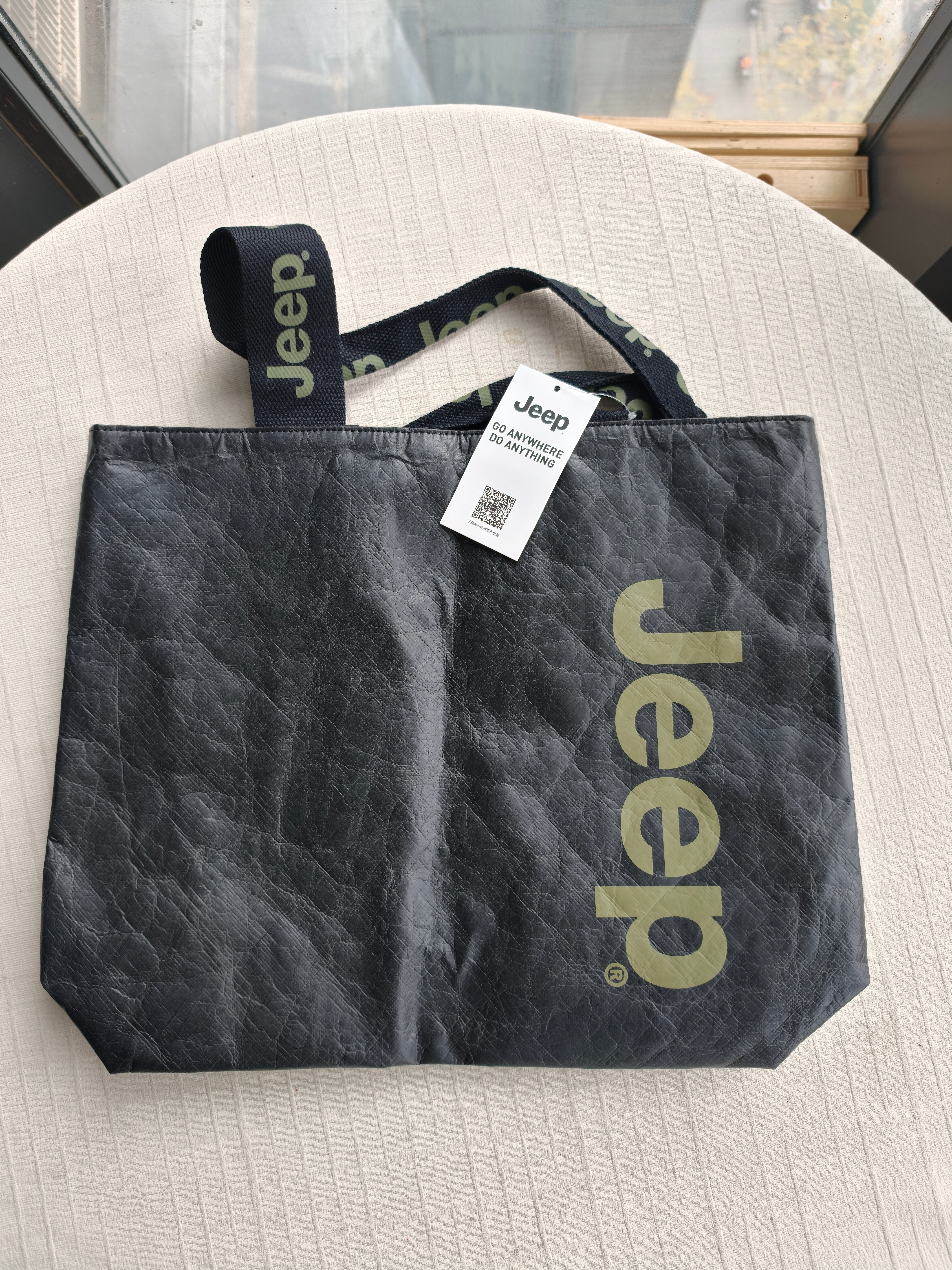 30天模型连送挑战 第123期今天【抽奖】送出的是：JEEP 手提袋 一只评论区