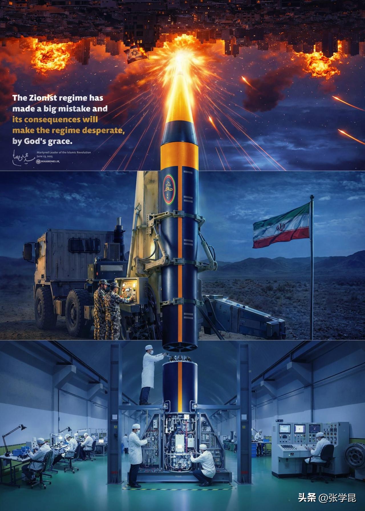 已故伊朗最高领袖哈梅内伊的社交媒体账号3月6日写道：“犹太复国主义政权犯了一个大