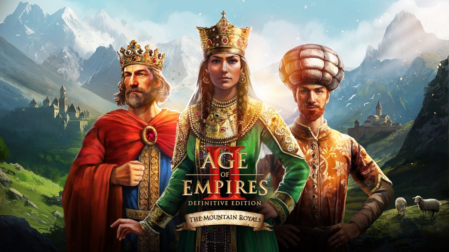 11月1日上线，《帝国时代 II ：决定版》游戏推出《皇家山脉》DLC