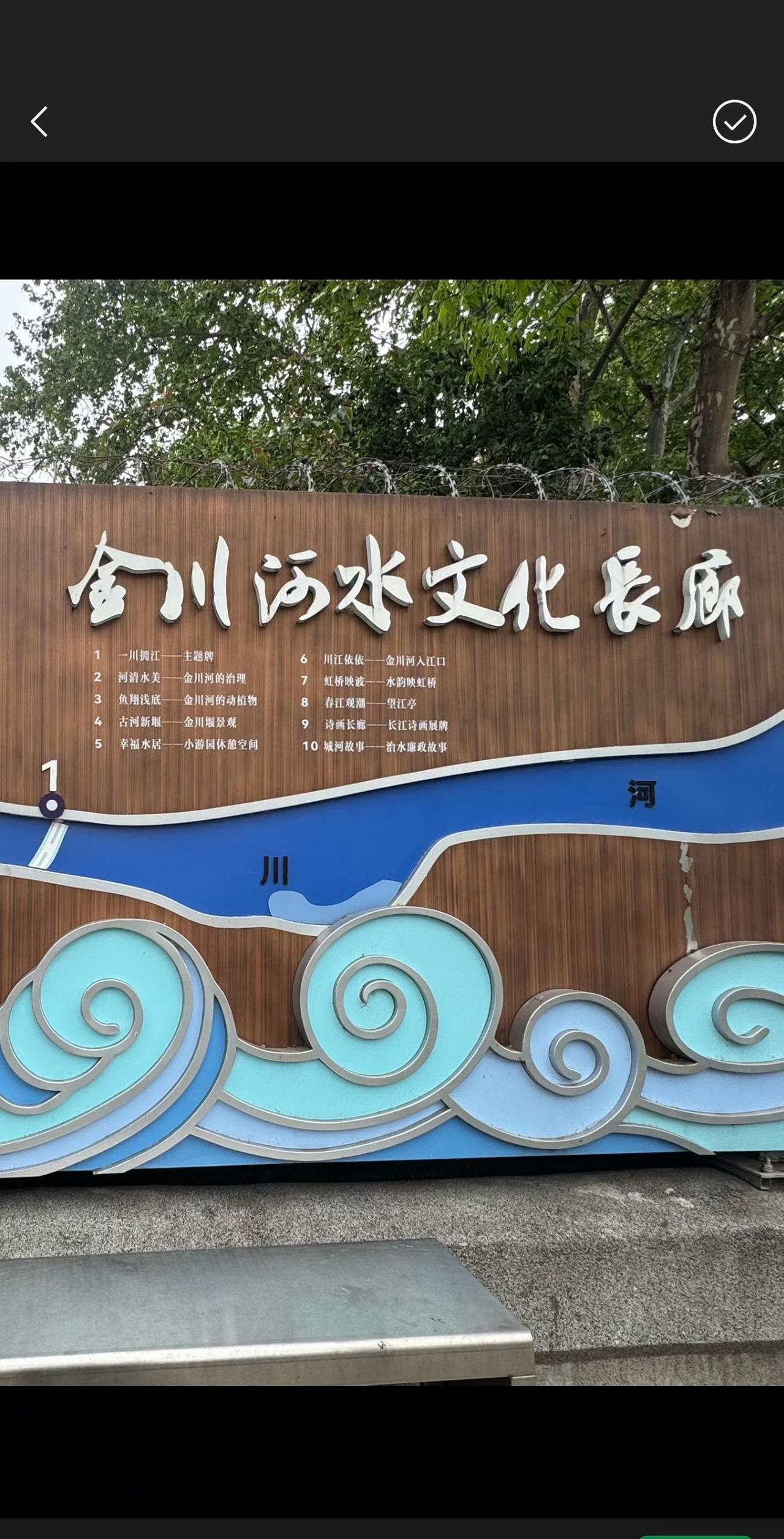 记事篇（顾焕章）：参访金川河文化园及长江大桥！

  四月15日，天气睛朗，余及