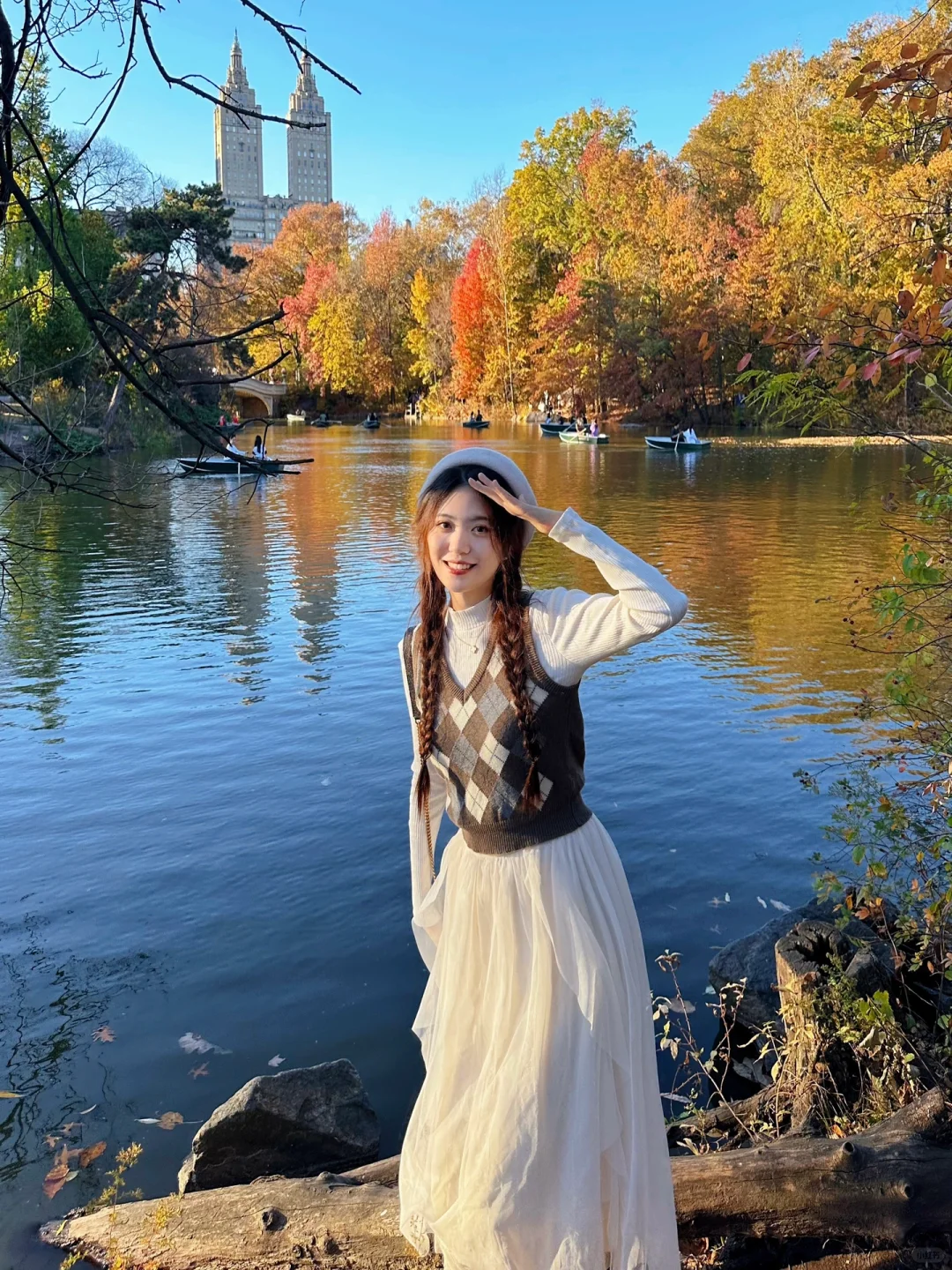 一定要来中央公园🍂感受纽约的秋天