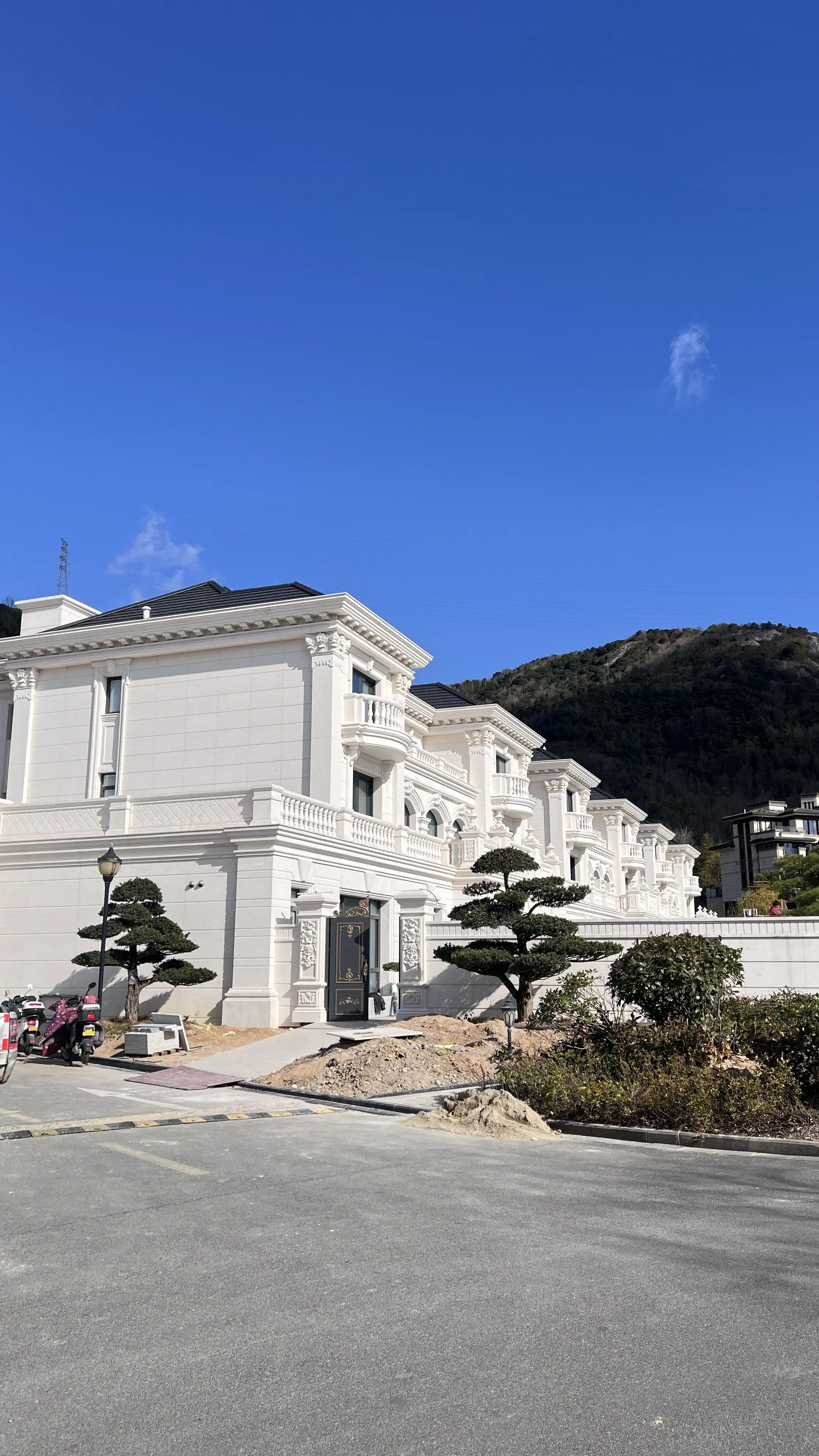 传世大宅。莱姆石打造的传世大宅