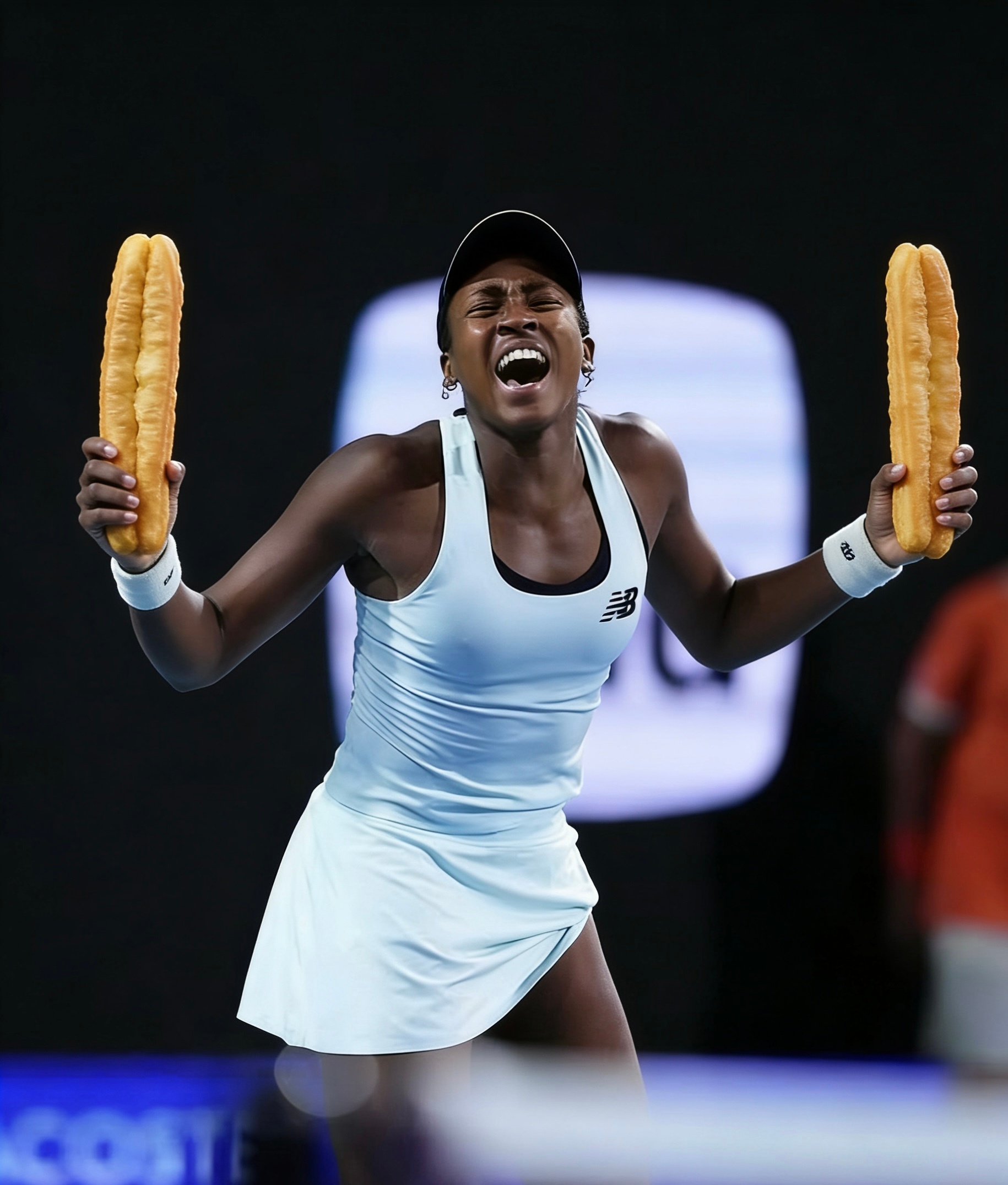 早餐时段为您播报迈阿密站半决赛，高芙6-1/6-1双油条横扫穆霍娃🥖🥖正式在