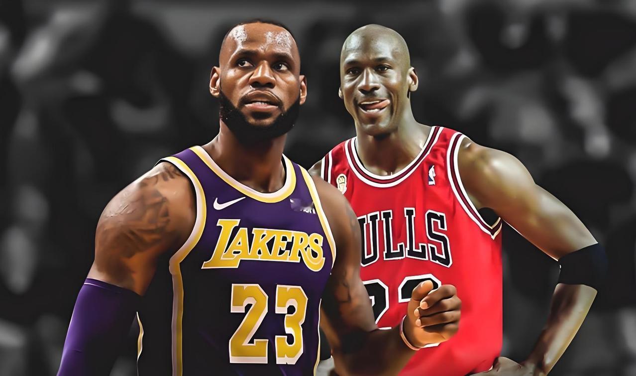 詹姆斯活在乔丹科比阴影下？撕开“GOAT”遮羞布，这冠真是“租来的”！
 
NB