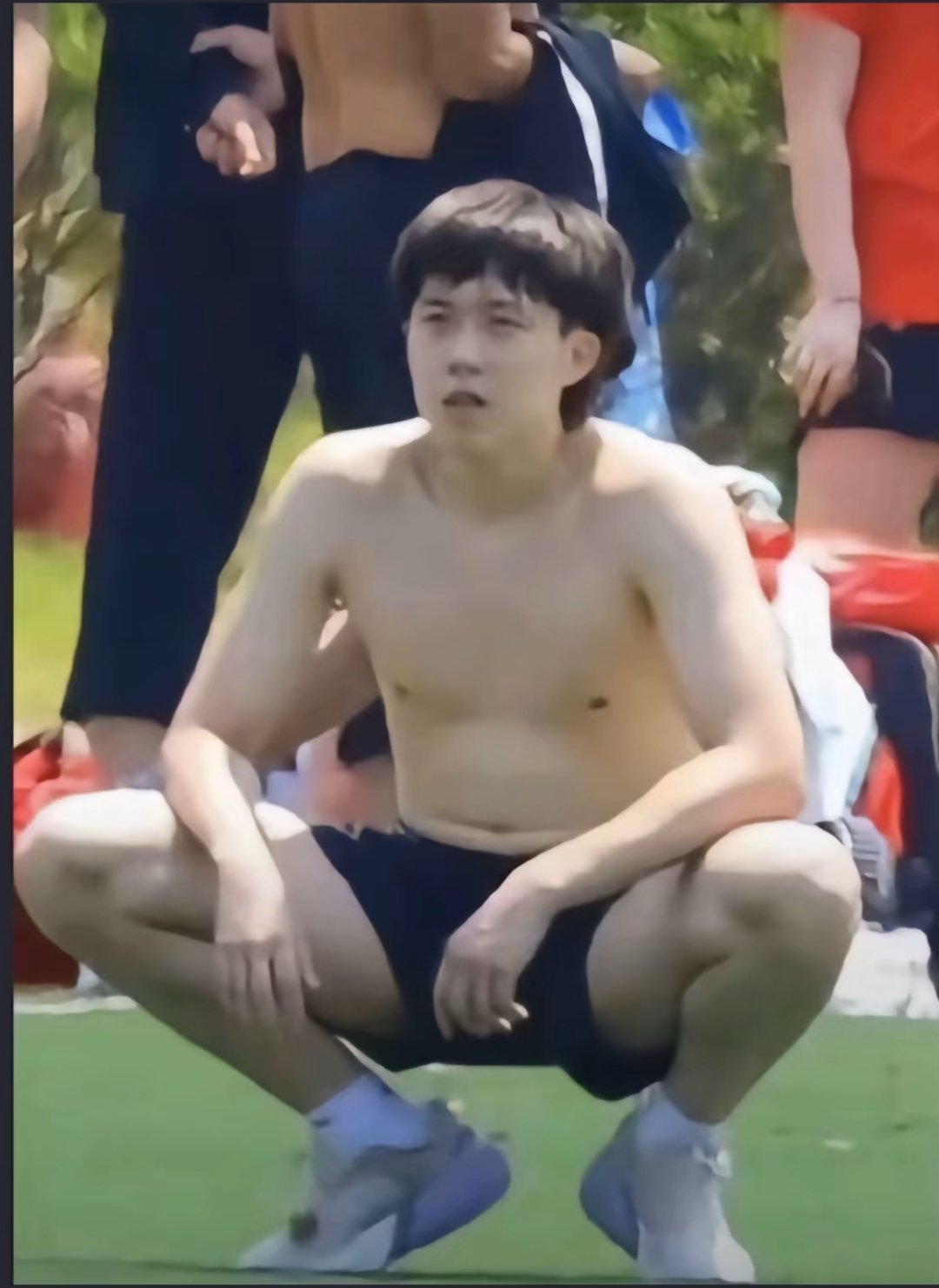 王楚钦肚子上有一个许昕👀 ​​​