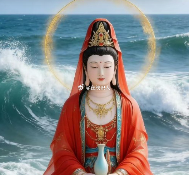 刷到菩萨，说明你要转运了，务请礼赞🙏并留下一言：“诸事顺遂”。 