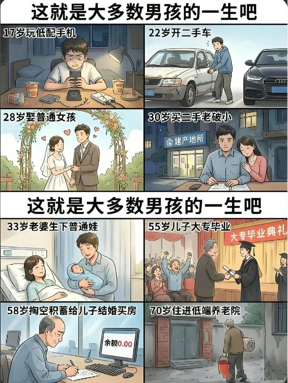 普通男人的一生！ 