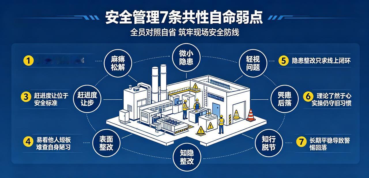 扎根一线深耕安全管理这些年，慢慢悟出一个实在道理：车间里滋生安全隐患、出现零星违