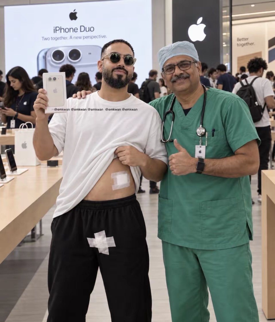 刚刚发布的苹果duo，连老外也忍不住，你值得拥有！ ​​​