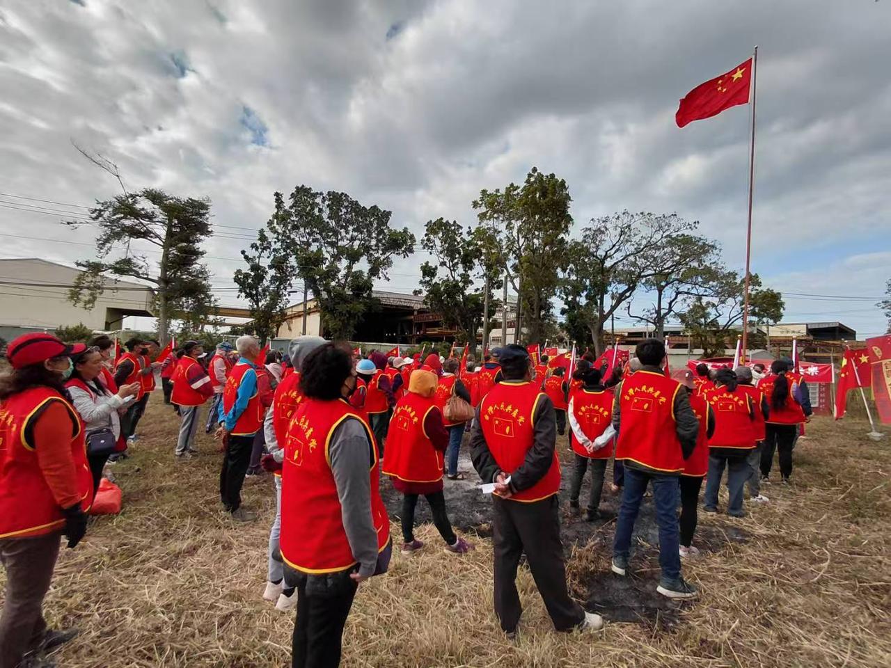 整齐的队伍，来自台南的祝福！