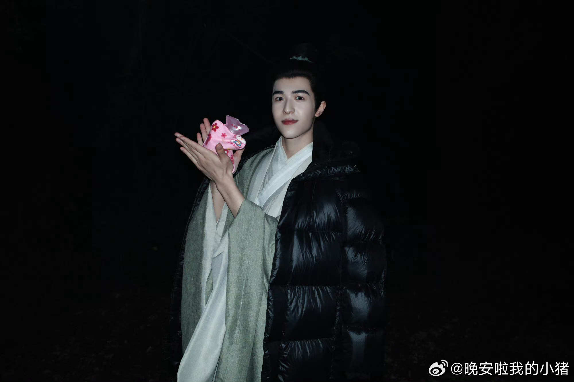 尹浩宇明月录杀青路透，丁巫公子杀青快乐🥳🥳 