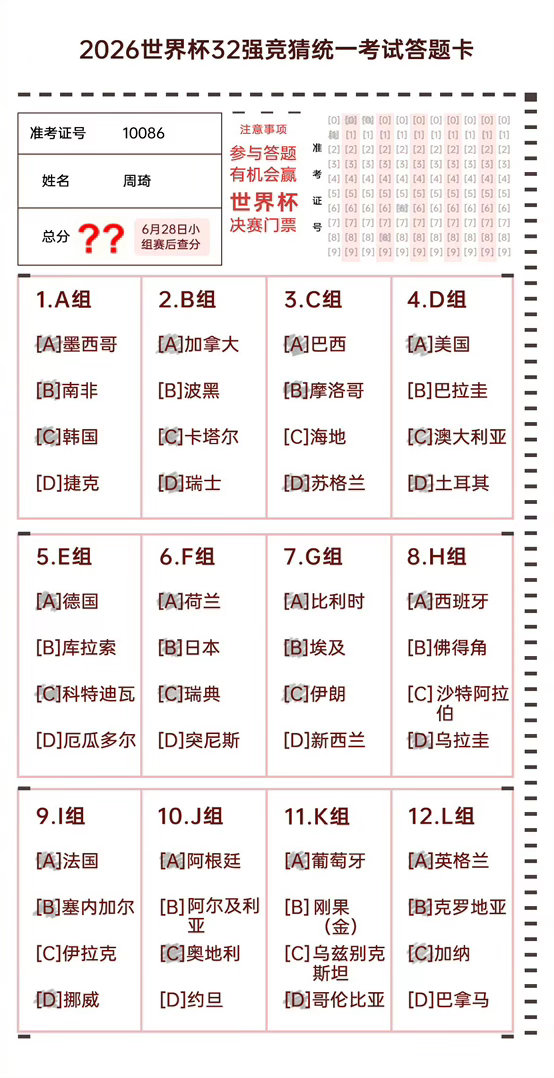 杨鸣跳出篮球圈跨界预测世界杯32强！这份分组名单藏着冷门黑马，分析视角太绝了近日