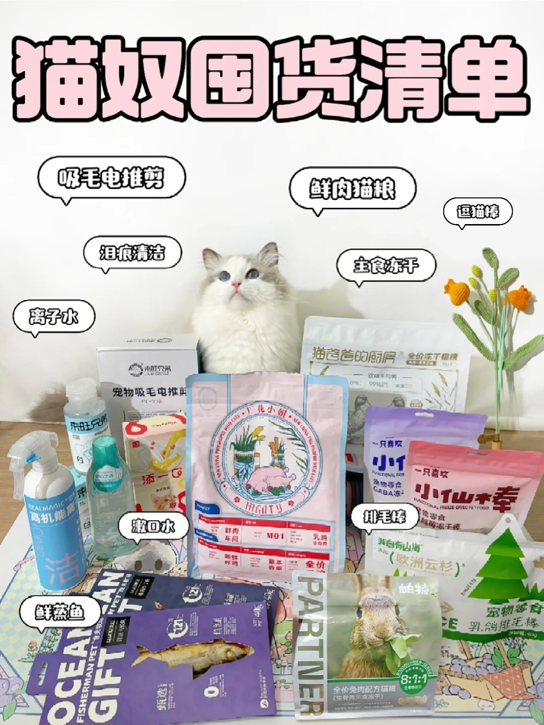 💘精选猫奴【囤货清单】来啦～