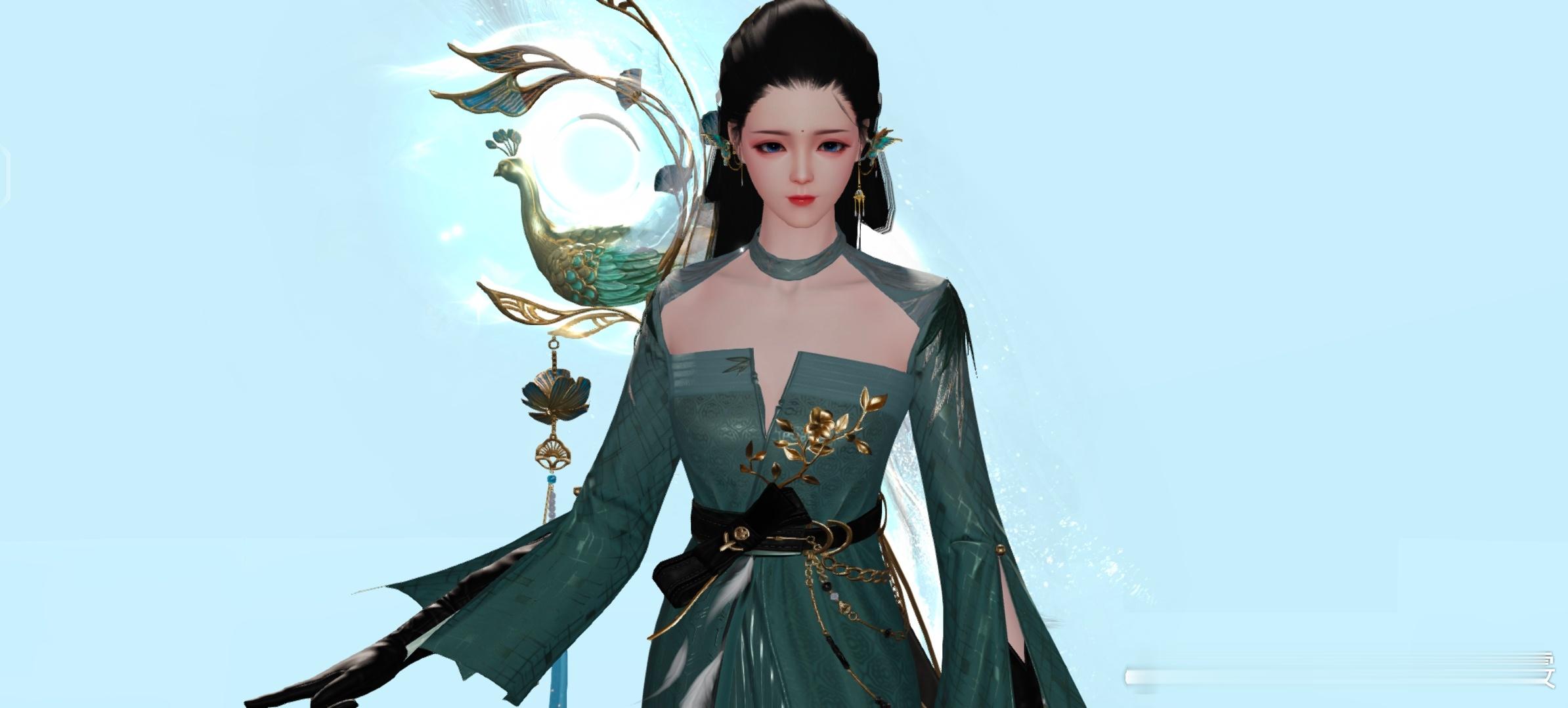 #一梦江湖[超话]#蝶音头真的好美[送花花] ​​​