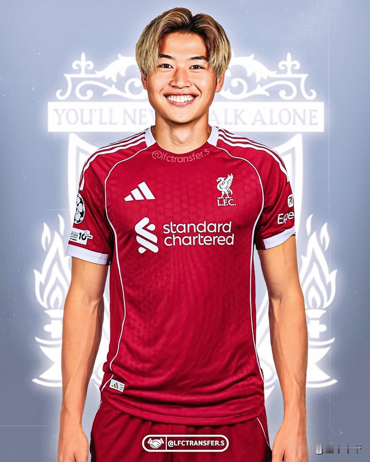 日本足球又要出球星了，利物浦明年可能签下日本U20队长市原吏音!

据英国媒体报