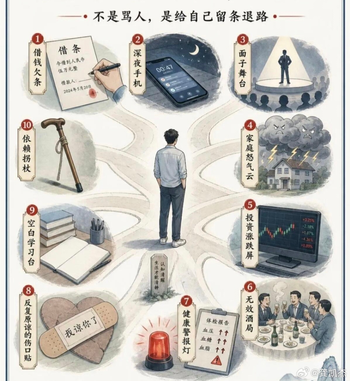 尽量别做这十件事～～大家觉得有道理吗？ 