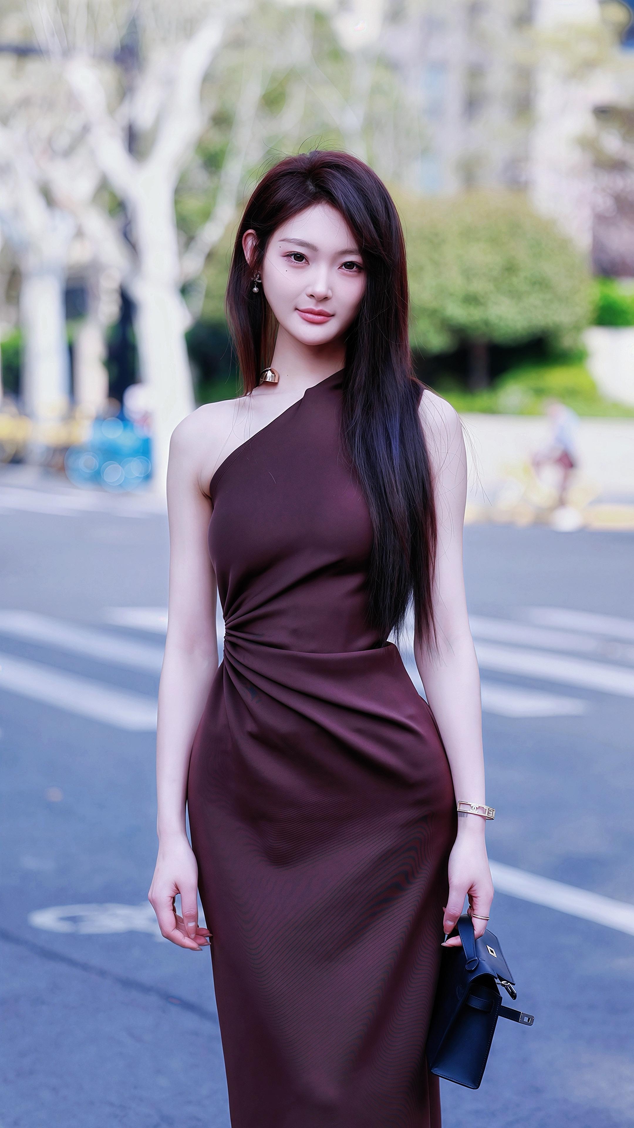 上海街拍｜小孟。   ，河南女孩，179模特