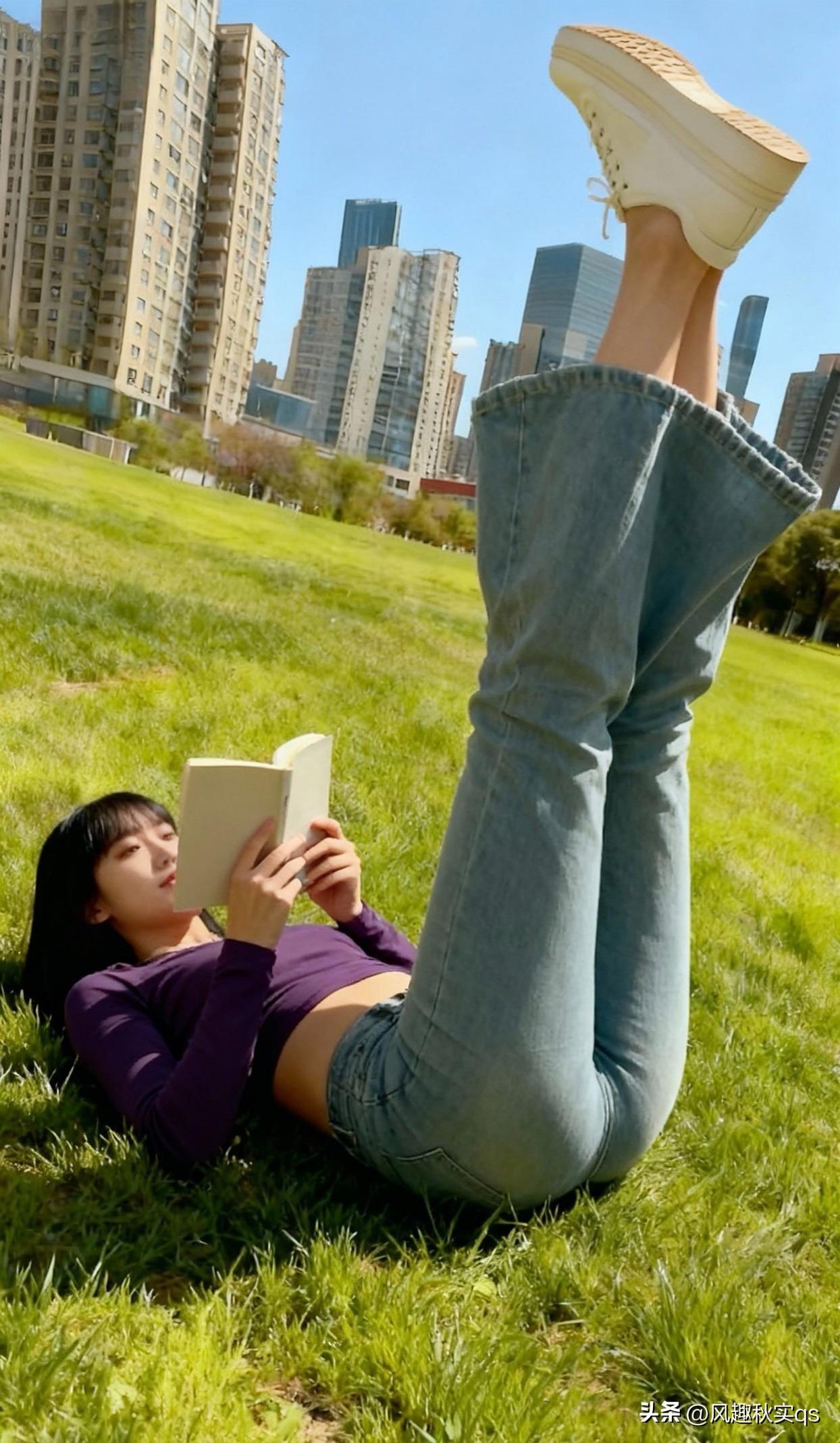 一举两得，健身，读书两不误。