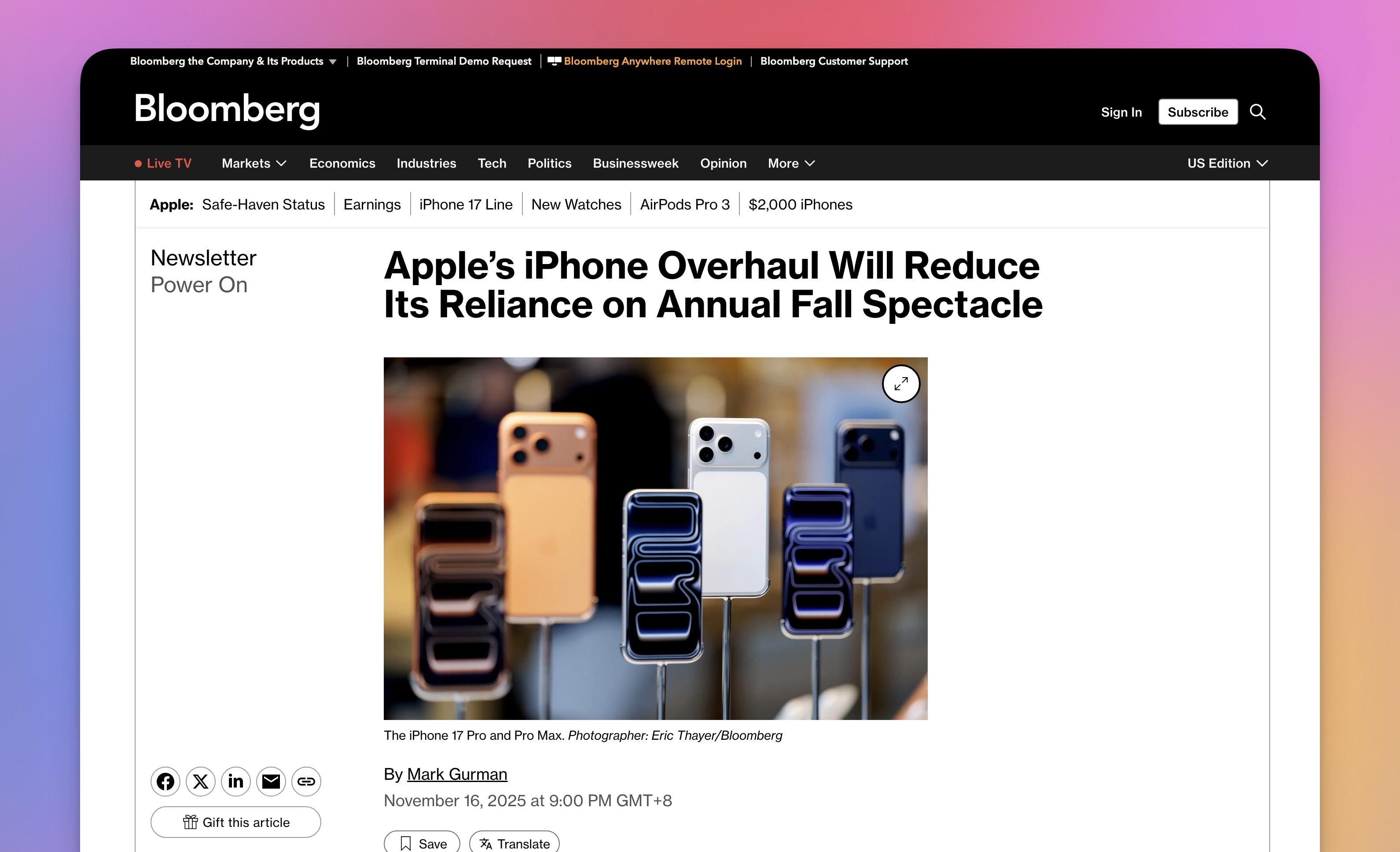 苹果开启iPhone产品线史上最大变革，未来两年创新不断！