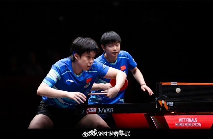 努力的回报孙颖莎王楚钦满屏的奖杯