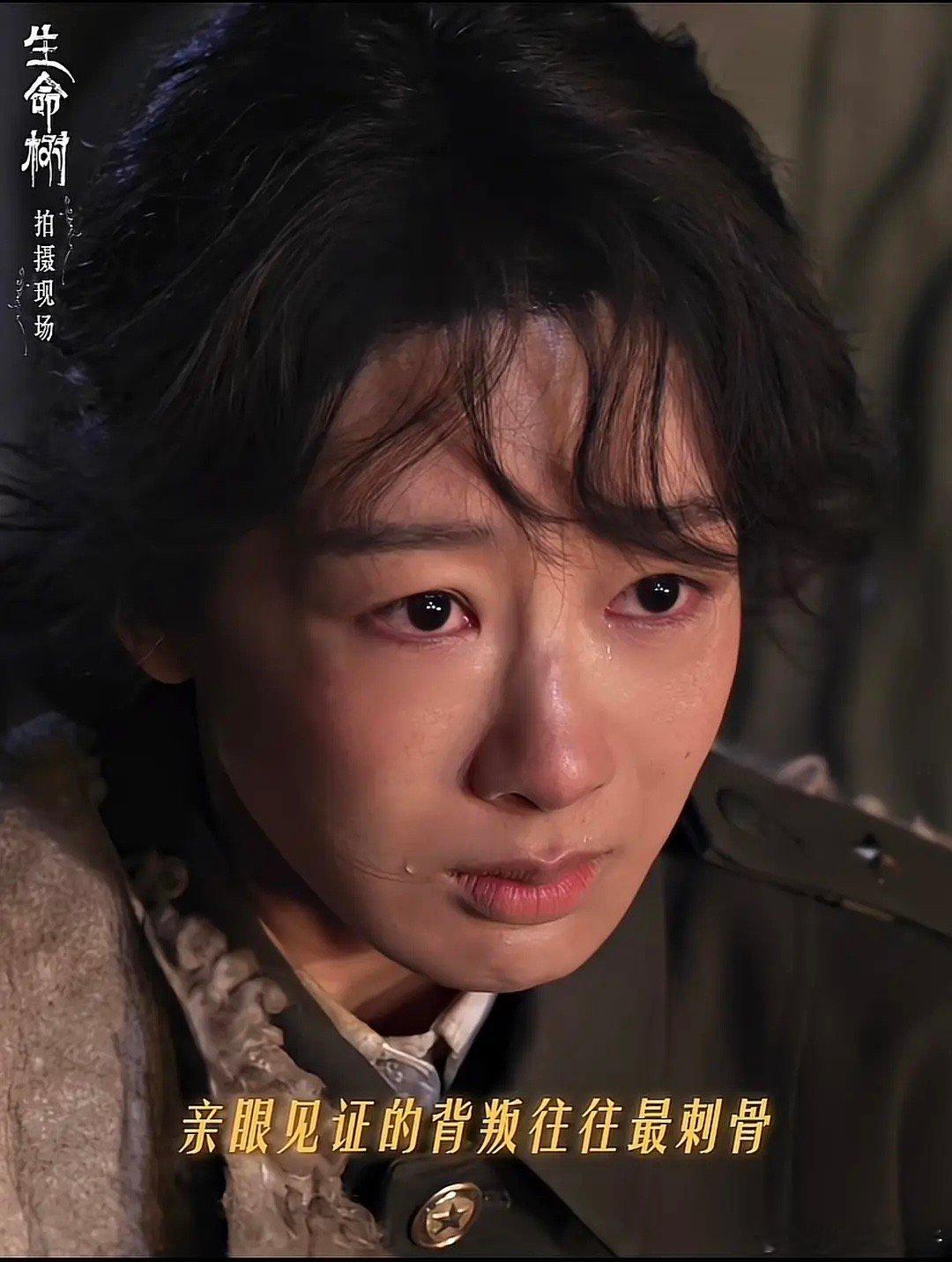 生命树一张图片看得我眼睛酸杨紫传达给我了 我看那眼神就哭出来了 