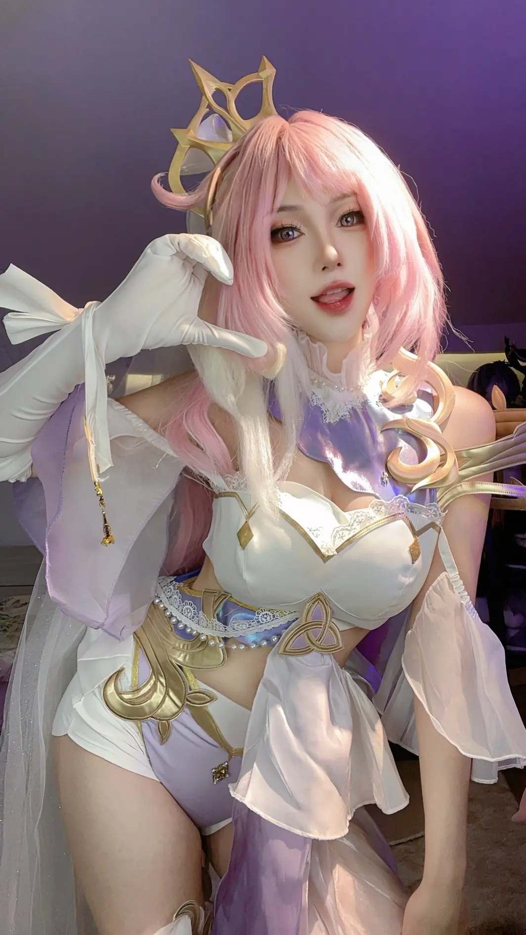 说到粉色头发的女孩，你第一个会想到谁。