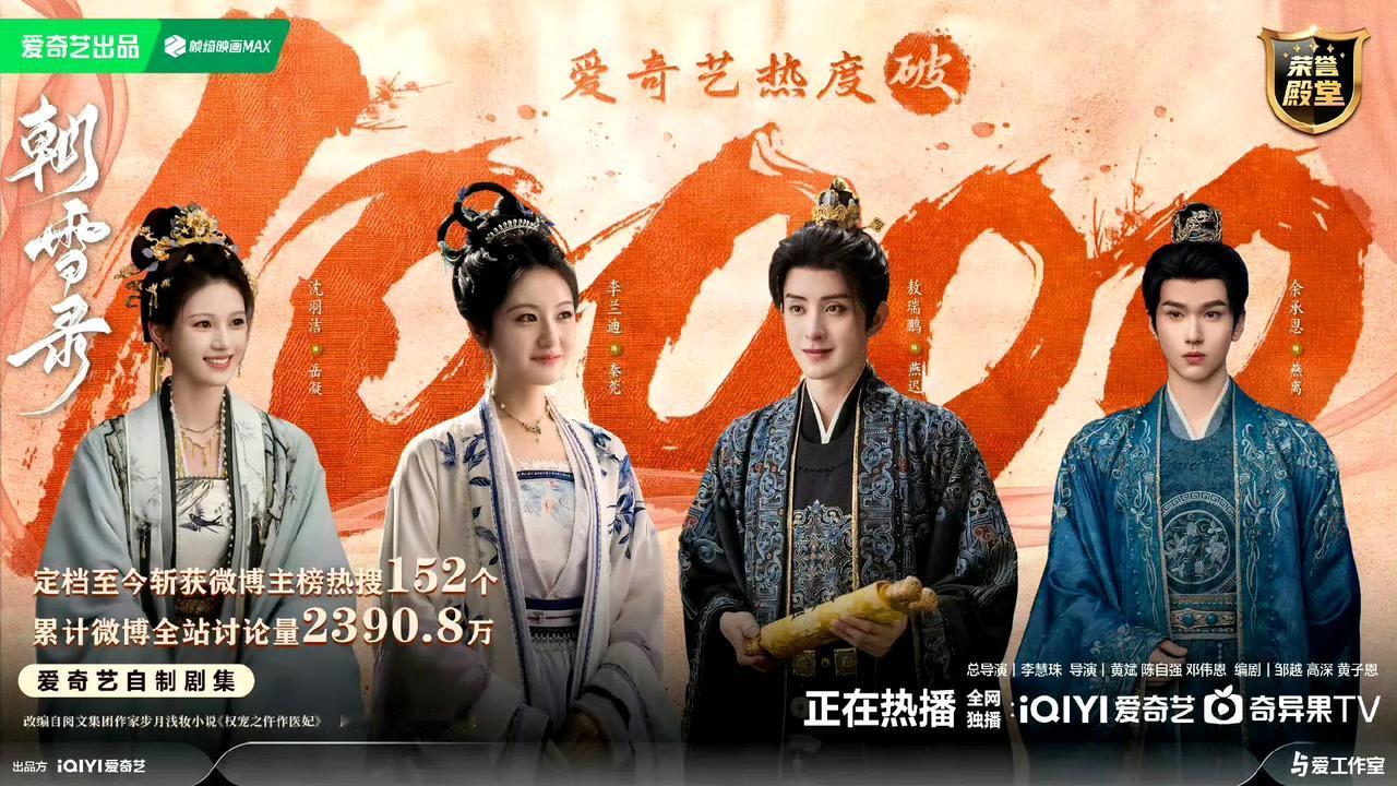 再次感慨，李兰迪这也太好运了吧？轻轻松松当了爆剧一番女主角。

爱奇艺，兜兜转转