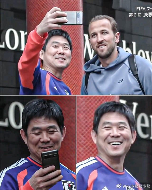 日本主帅演我追星 平日里沉稳的日本主帅一碰到偶像直接化身小迷弟，眼神全程追随，合