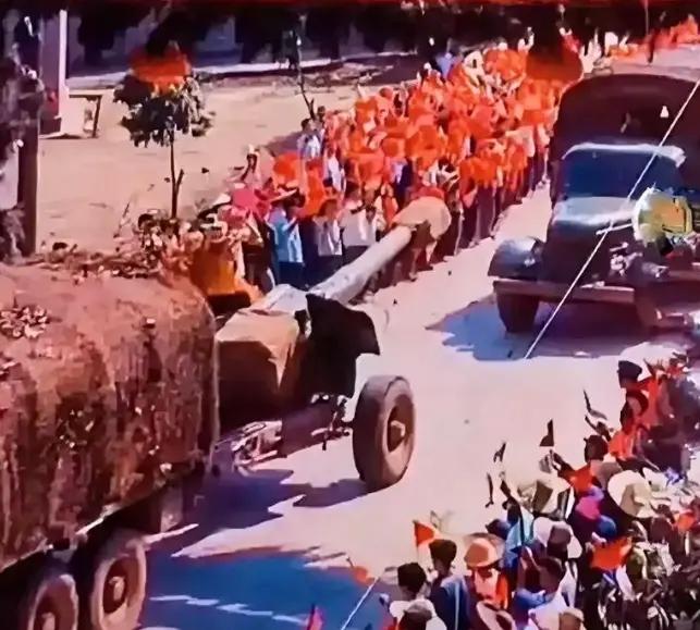 1979年3月16日我国宣布撤军，我们从越南撤回来的时候，缴获了大量的战利品。讲