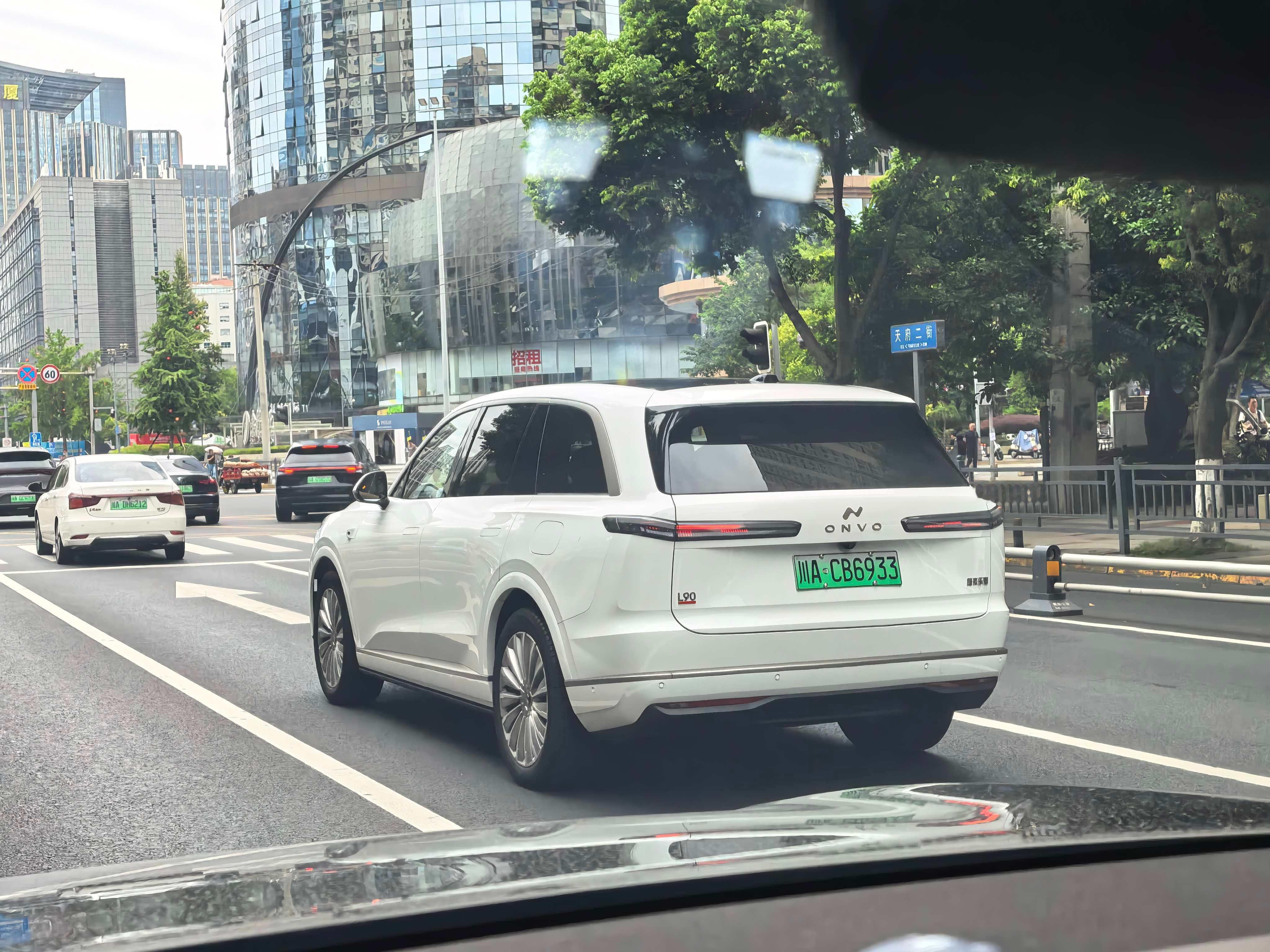 白色乐道L90怎么越看越绝啊！？群友实拍全民拍车 ​​​
