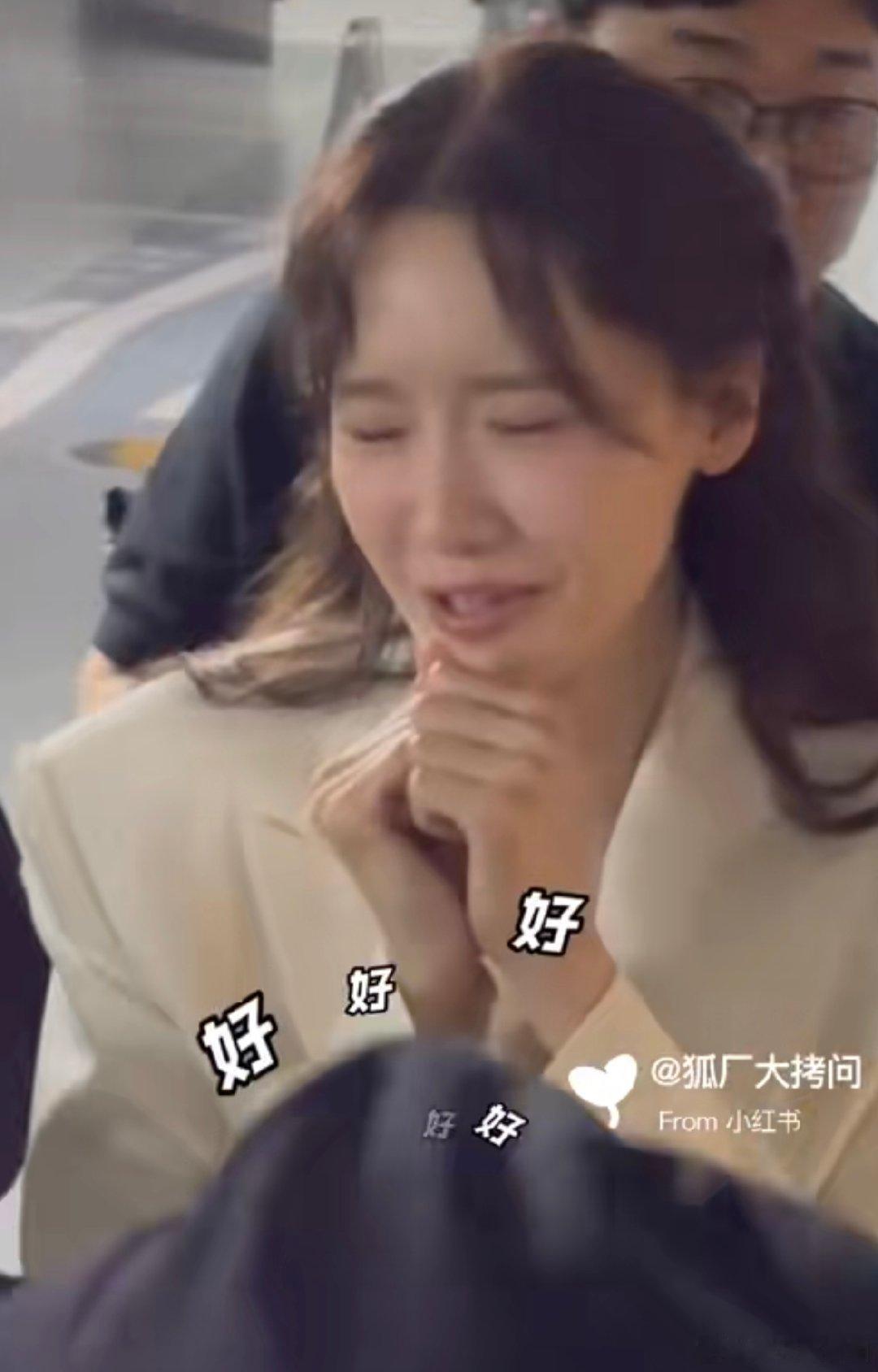 林允儿说中文感谢粉丝林允儿中文饭撒 当林允儿用清晰的中文诉说对粉丝的感谢，我直接