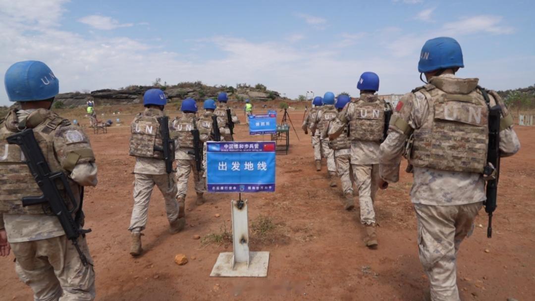 我国第十批维和步兵营 ​​​