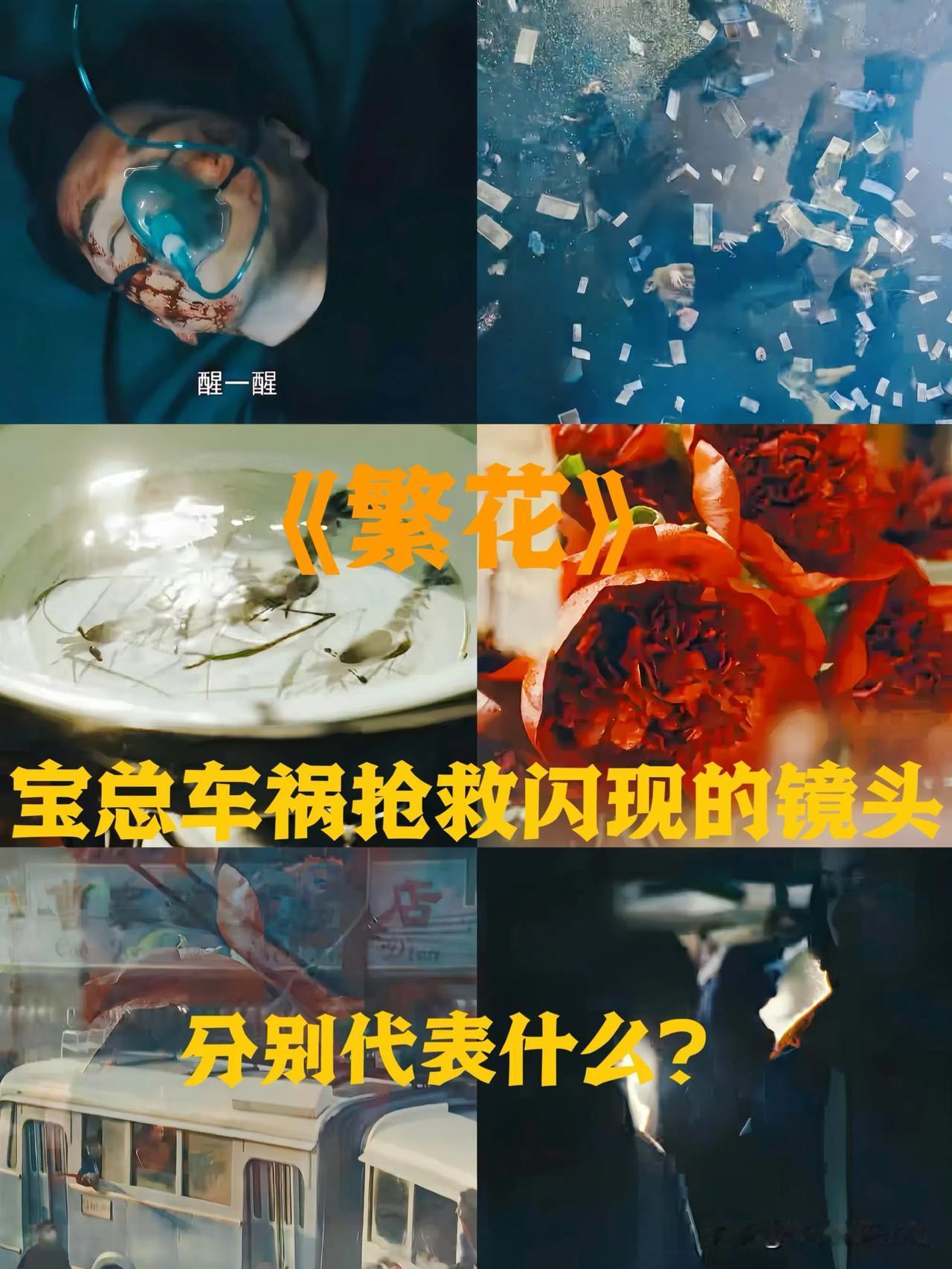 2⃣️个版本，你认同哪一个？

《繁花》第一集阿宝出车祸抢救时，脑海里快速的闪过