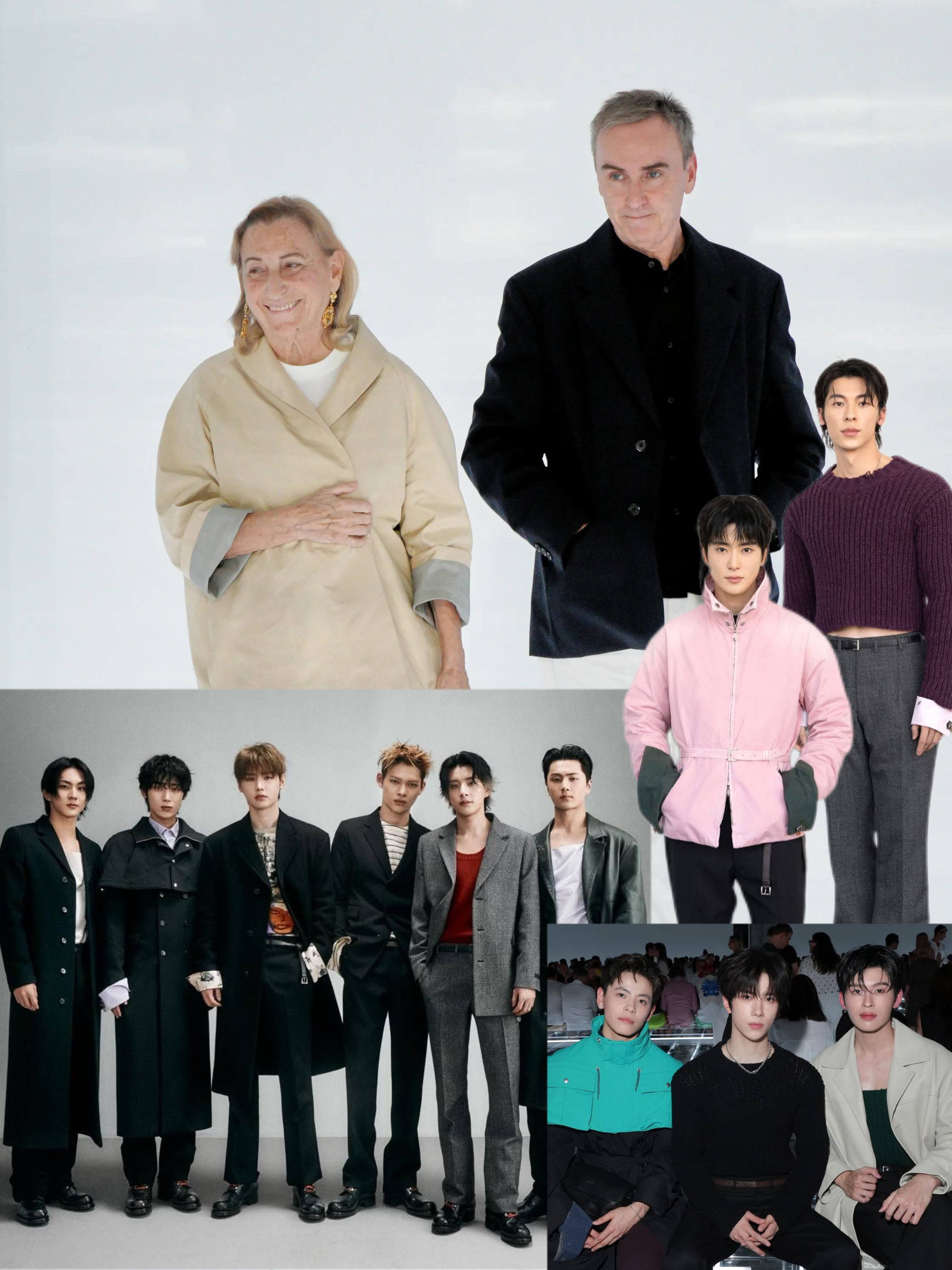 Prada米兰男装秀场 PRADA 2027 春夏男装系列我们熟悉的经典牛仔裤、