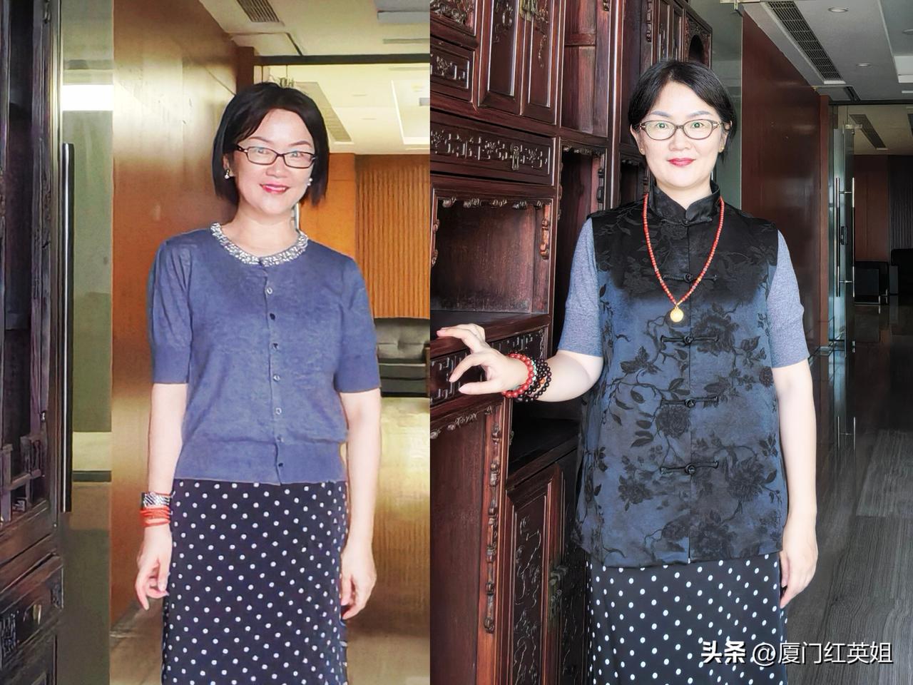 穿新中式马甲1年
换回正装后发现2个扎心真相
自从一年多前办理完退休手续后
尽管