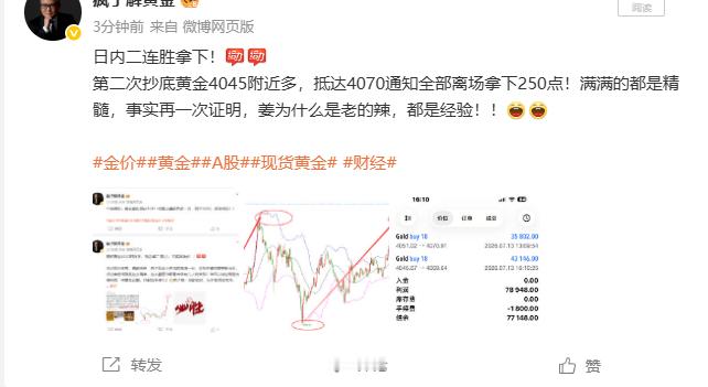 关注可看到！！金价黄金A股现货黄金 财经