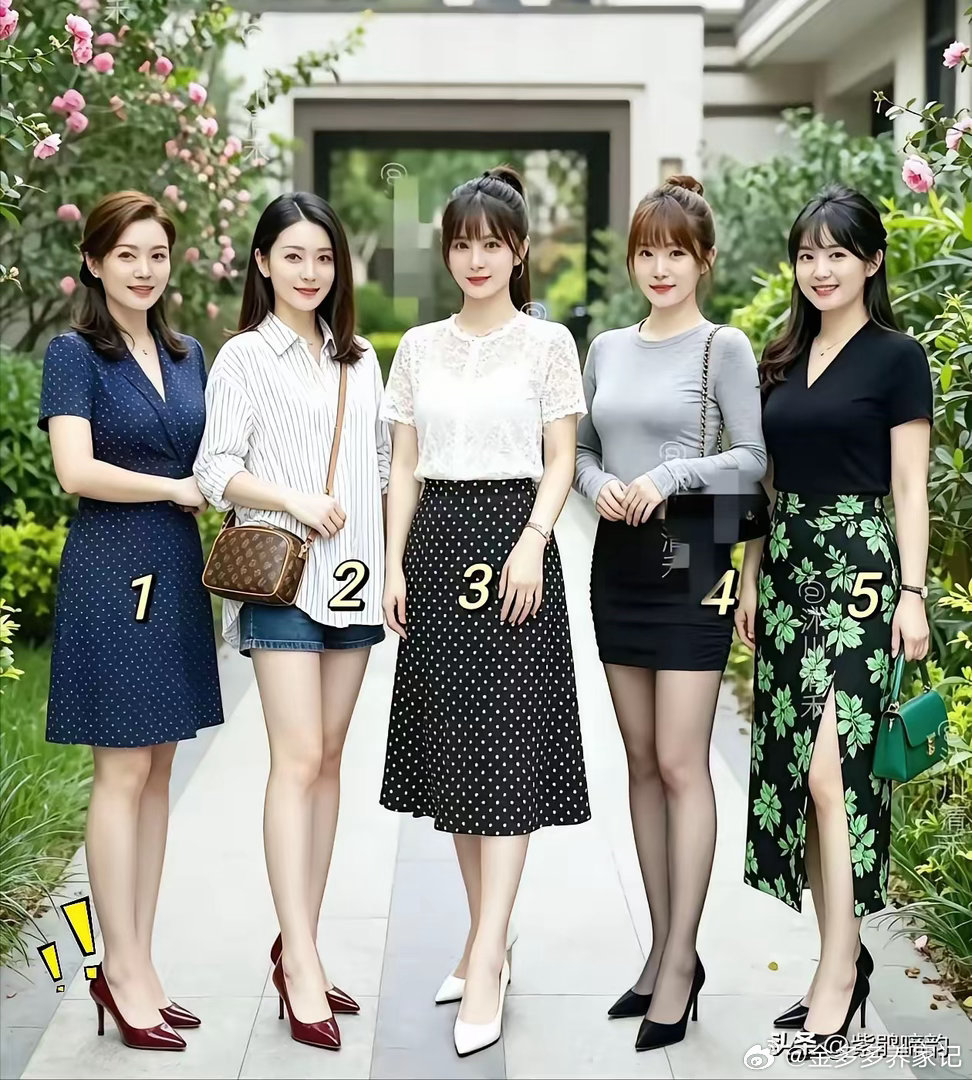 假如你有500万，让你从中选一位做老婆，你会愿意选谁？ 