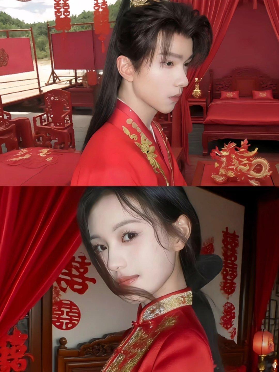 余承恩和沈羽洁——假兄弟 正夫妻燕离和岳凝的婚礼也算是吃上了！三书六聘，明媒正娶