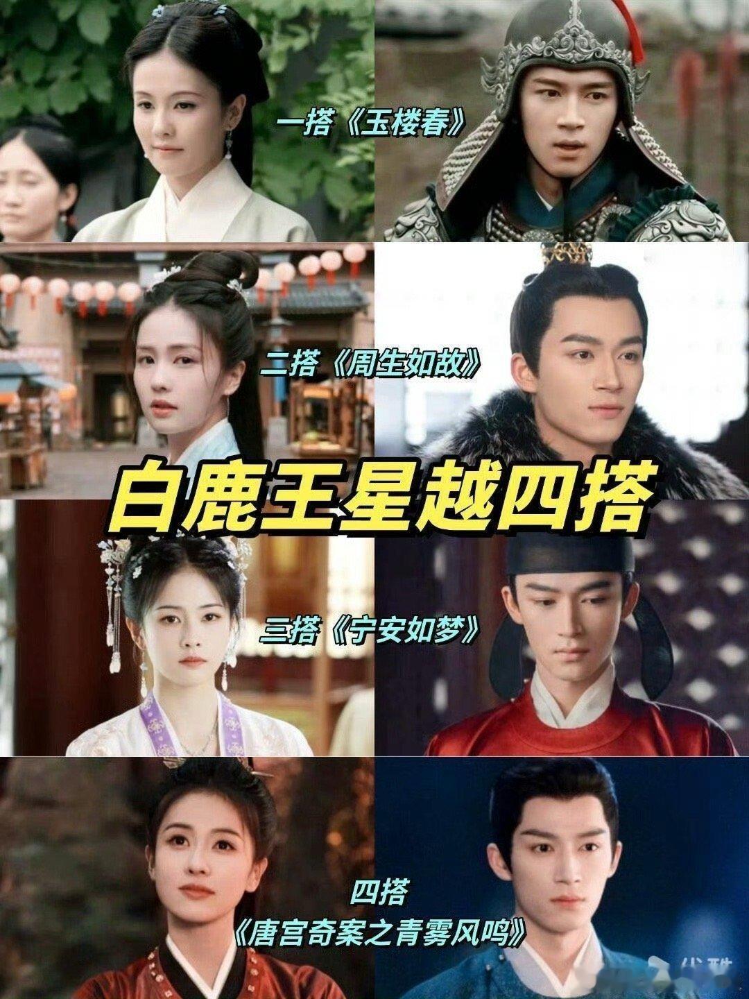 唐宫奇案之青雾风鸣 我的评分：白鹿王星越喝同一杯饮料 优酷这波剧宣太会了！白鹿王