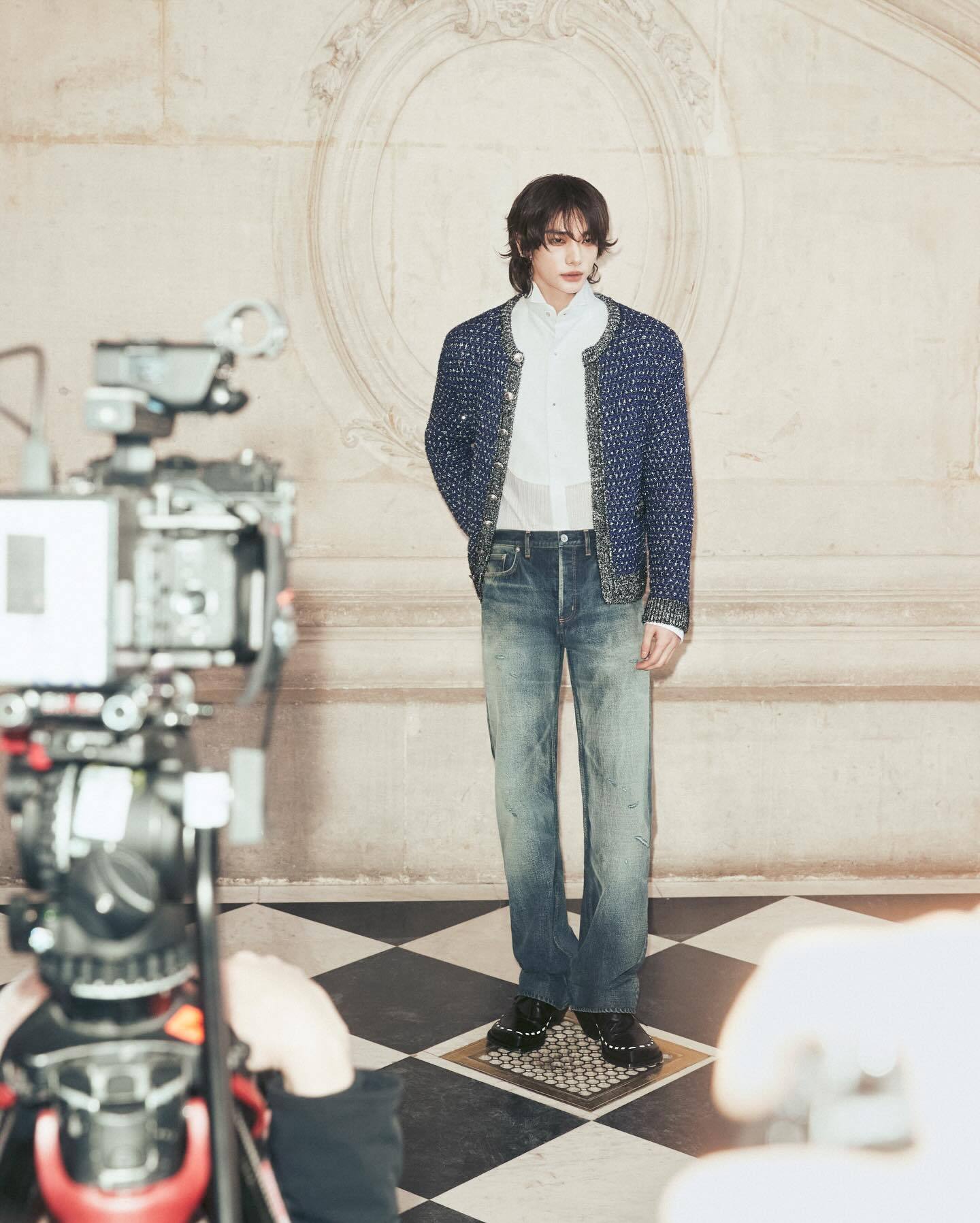 黄铉辰 ｜ Dior 男装周巴黎男装周Dior Men  &  Hyunjin 