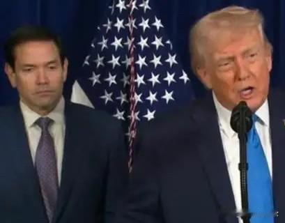 看鲁比奥这表情，好像不太情愿去委内瑞拉！
怎么是我！鲁比奥可能要被派去管理委内瑞