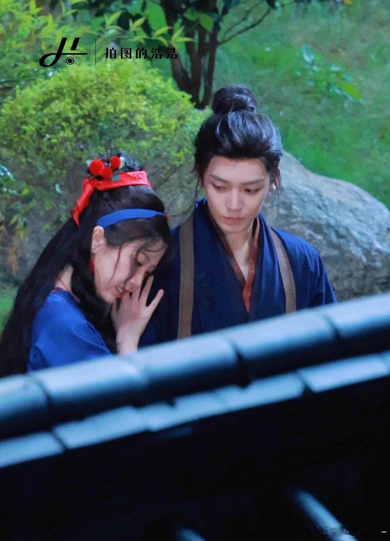 虞书欣侯明昊《念相思》同框路透 